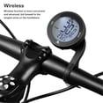thumbnail image 4 of Bike Computer, Speed Step Frequency Sensor Stopwatch Multifunctional LED Backlit Cycling Computer with Bracket for Handlebars, 4 of 8