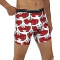thumbnail image 5 of Sigee Cute Red Crab for Men's Boxer Briefs,Moisture Wicking and Breathable Large, 5 of 9