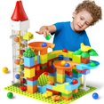 thumbnail image 1 of Elevador motorizado Marble Run Toy burgkidz, 90 piezas, 1 of 6