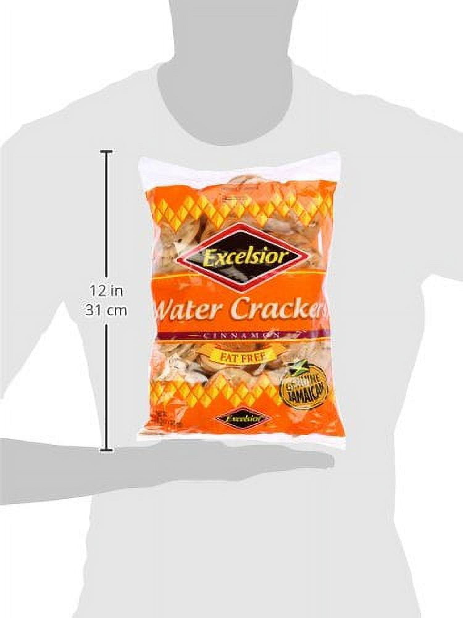 Excelsior Genuine Jamaican Water Crackers Cinnamon, 11.85 OZ