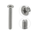 thumbnail image 4 of Uxcell 6#-32x1" Flat Head Machine Screws Phillips 304 Stainless Steel Polishing 100 Pack, 4 of 6