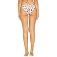 thumbnail image 4 of PilyQ CHERRY Basic Ruched Bikini Swim Bottom, US Large, 4 of 4