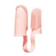 thumbnail image 1 of Cepillo de dientes para mascotas de 2 dedos Gatos Perros Cepillo de dientes para dedos Herramientas de limpieza bucal (Rosa) Likrtyny Libre de BPA, 1 of 5