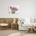 thumbnail image 3 of Stupell Industries Contemporary Pink Tulips Botanical & Floral Photography Gallery Wrapped Canvas Print Wall Art, 30 x 24, 3 of 8