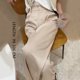 thumbnail image 1 of NOVEDAD DE VERANO 2023, pantalones de satén de seda para mujer, pantalones de traje de pierna ancha informales negros de cintura alta a la moda coreana para mujer, pantalones de gran tamaño Tan Jianjun unisex, 1 of 2