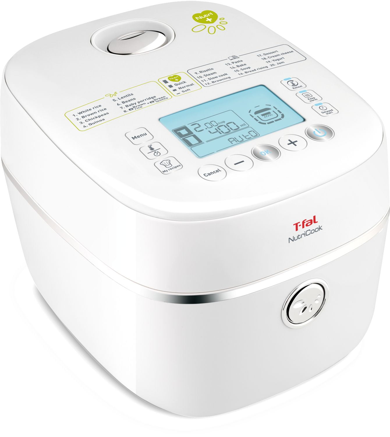 TFAL NutriCook RK902151 Nutri+ cooking programs Rice Cooker Walmart