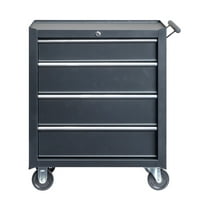 Yescom 4-Drawer Storage Rolling Tool Cart Multifunctional Trolley Cabinet Work-box Workshop Garage Repair Shop
