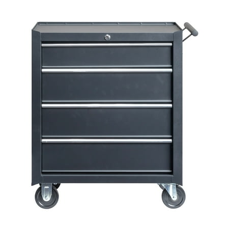 Yescom 4-Drawer Storage Rolling Tool Cart Multifunctional Trolley Cabinet Work-box Workshop Garage Repair Shop