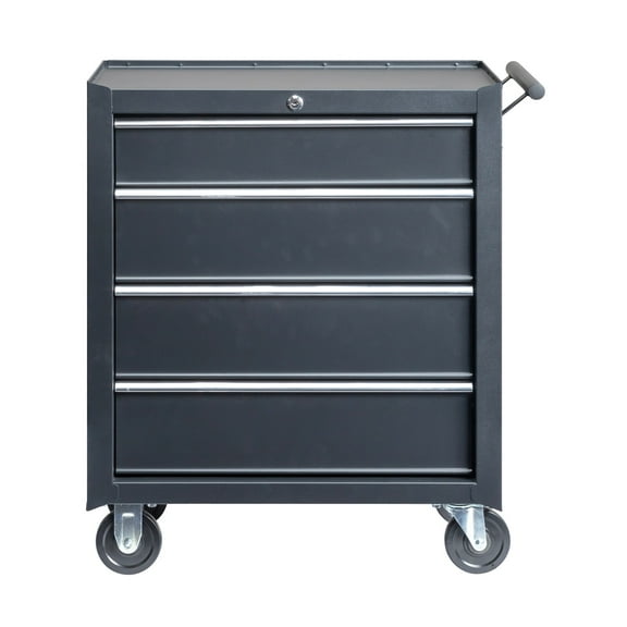 Yescom 4-Drawer Storage Rolling Tool Cart Multifunctional Trolley Cabinet Work-box Workshop Garage Repair Shop