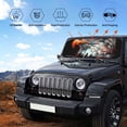 thumbnail image 6 of Fuzoiu USA Bald Eagle Print Car Windshield Sun Shade,Block Uv Rays Sunshade,Foldable Front Window Sun Visor Protector for Car,SUV,Truck-Keep Vehicle Cool-USA Bald Eagle, 6 of 8