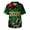 #+004Dark Green, variant on Hogleaql Medical Uniform Men Scrub Tops Short Sleeve V Neck Working Top with Pocket Snowflakes Santa Claus, Animals Print Plus Size 2025 Casual Workwear Scrub Tops White XL