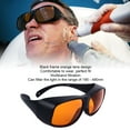thumbnail image 3 of Gafas Protectoras, Protección Ocular De 190 A 490 Nm, Uso Cómodo, Gafas De Seguridad Con Montura Negra TR90 Para El Hogar, 3 of 7