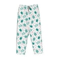thumbnail image 4 of Naloa Sea Turtle Print Women’s Ultra-Soft Comfy Pajama Lounge Pants with Pockets & Drawstring, 4 of 8