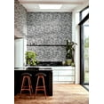 thumbnail image 3 of ohpopsi Dara Black Jolly Brollies Wallpaper, 19.7-in by 33-ft, 54.18 sq. ft., 3 of 3