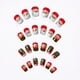 thumbnail image 3 of Puntas de uñas navideñas terminadas, uñas postizas navideñas, parches para uñas, parche para uñas, 3 of 4