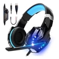 thumbnail image 1 of Auriculares Gamer OEM Kotion Each G9000 con Micrófono y Luces Led Manos Libres Diadema, 1 of 7