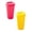 Hot Pink, variant on 1 Pc 475ml Reusable Coffee Cups with Lids Plastic Tumblers Travel Mug Iced Coffee Cup for Adults and Kid Women Hot and Cold Drinks, Microwaveable, 5.91 Inch, Black