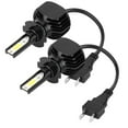 thumbnail image 3 of Horohoroe 2pcs H7 6000K Car White Led Headlight Bulb Lamp, 3 of 8