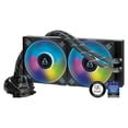 thumbnail image 1 of ARcTIc Liquid Freezer II 280 A-RgB - Multi-compatible All-in-one cPU AIO Water cooler with A-RgB, efficient PWM-controlled Pump, Fan Speed: 200-1900 RPM, LgA1700 compatible - Black, 1 of 3