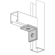 UPC 786364045368 product image for STRUT,ANGLE BRACKET,2-HOLE,END | upcitemdb.com