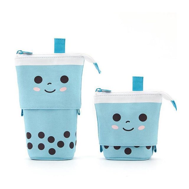 Estuche De Papelería Telescópico Estuche Para Lápices De Alta Capacidad Estuche Para Lápices Milktea Para Estudiante Sweethay EL016471-03