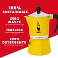 thumbnail image 4 of Bialetti 4983 Rainbow Espresso Maker, Yellow, 4 of 4
