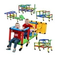 thumbnail image 1 of Funphix Wheelies Construction Kid Toy Set Learning Play Structure w/ Wheels, 1 of 8