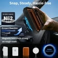 thumbnail image 2 of XUCP-Case pour iPhone 17 Pro Max avec Support Réglable, Protection contre les Chutes de 12 Pieds, Étui Mince pour iPhone 17 Pro Max Magnétique Translucide Mat, 2 of 4