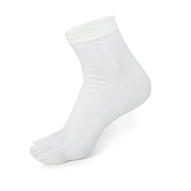 Men's Toe Socks 5 Finger Toe Flip Flop Socks Cotton 3 Pairs Casual Tabi  Style Stylish Fun Premium Cotton Socks (3 Pack) 