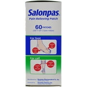 Salonpas Pain Relief Patches 60 ea - Pack of 1