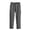 Grey, variant on YAYUBA Uniform Pants for Girls Elastic Waist Straight Twill Pants Flat Front Comfortable Stretch Chino Pants Preppy Back To School Clothes for Girls, Purple