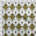 thumbnail image 4 of oneOone Polyester Spandex Brun Tissu Asiatique Ikat Robe Tissu Tissu Imprimé par la Cour 56 Pouces de Large, 4 of 4