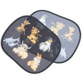 thumbnail image 3 of MasteelfCA 2Pcs Cartoon Car Side Window Sunshades Baby Sun Shades for Blocking UV Rays, 3 of 8