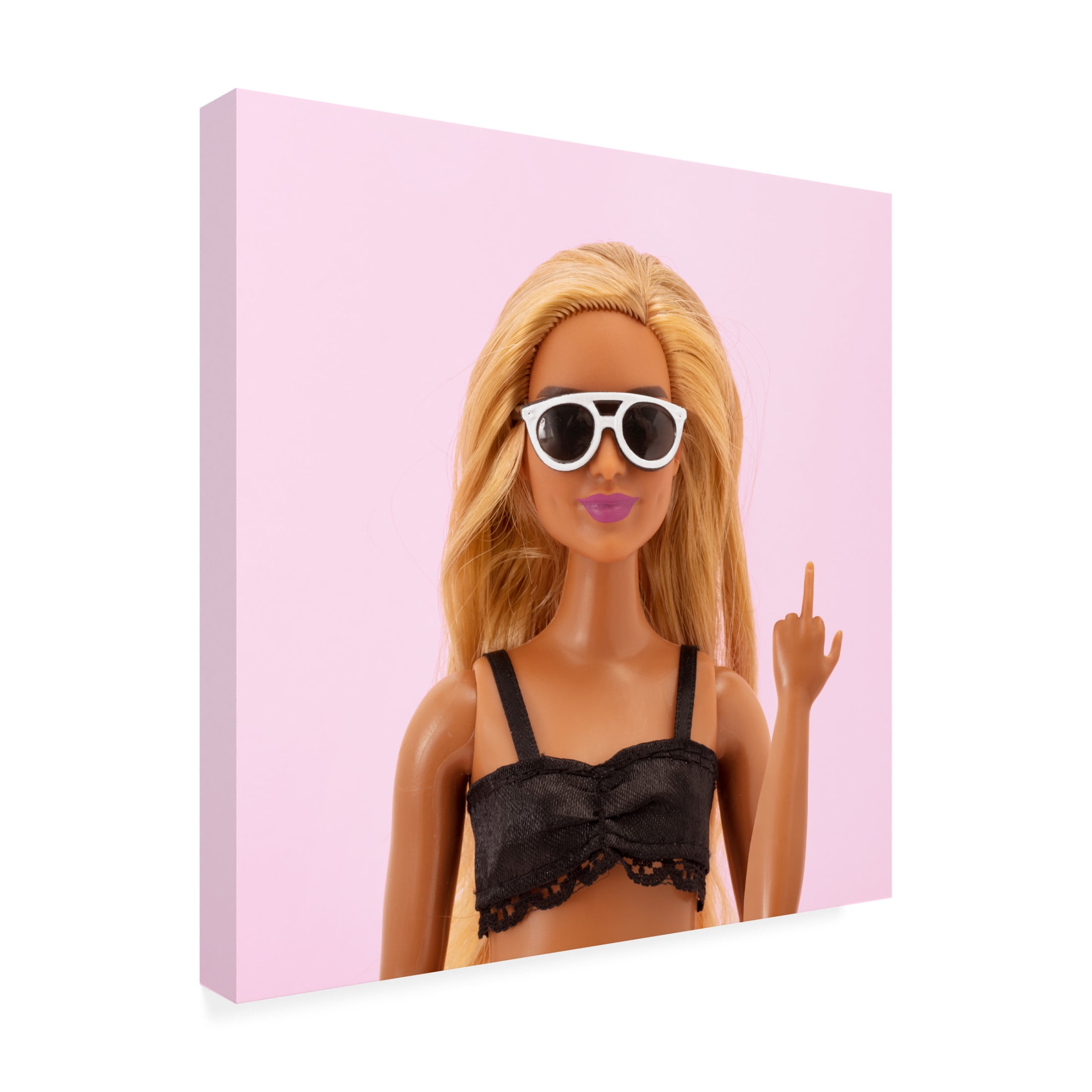 Julia Ramiro 'Kbye2' Canvas Art