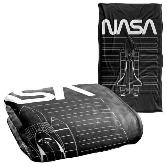 Nasa Shuttle Silky Touch Super Soft Throw Blanket 36" x 58"