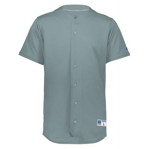 Russell Men's Five Tool Full-Button Front Baseball Jersey