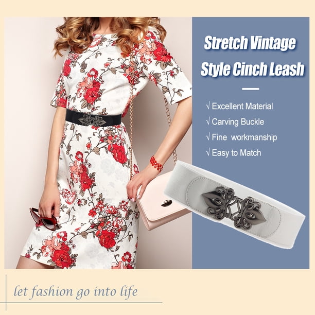 Waist Band Adjustable Universal Leash Wide Faux Leather Straps