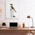 thumbnail image 2 of Stupell Industries Stylish Fashion Female Pose Coffee Designer Purse Canvas Wall Art Design by Ziwei Li, 36" x 48", 2 of 6