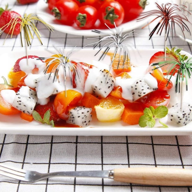 Allazone 120 PCS Feu D'artifice Cocktail Bâtons, 23C Feu D'artifice