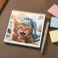 thumbnail image 3 of Luckky 2027 Cute Sleepy Cats Spiral Bound Desk Calendar,7.87 Inch Monthly Photo Wall Calendar,Adorable Kitten Pattern Schedule Planner,Decorative Monthly Organizer for Home Office Bedroom, 3 of 7