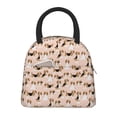 thumbnail image 1 of Balery Beagle Dog On Brown Bolsa de Almuerzo para Mujeres, Caja de Almuerzo, Bolsa de Almuerzo Pequeña Impermeable, Tote de Almuerzo Reutilizable con Gran Capacidad, 1 of 6
