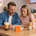 thumbnail image 6 of Portable Foldable Silicone Phone Holder, Flexible Silicone Aluminum Phone Stand, Bendable Rollable Foldable Design, Multi-Angle Adjustable Stand for Mobile, Freely Lazy Bracket (Orange), 6 of 12