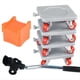 thumbnail image 1 of Juego de Herramientas Profesionales para Mover Muebles, Elevador de Objetos Pesados, Rodillo con Ruedas y Barra de Ruedas, 4 Deslizadores., 1 of 5