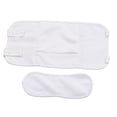 thumbnail image 1 of Castor Oil Pack Wrap Reusable Organic Washable Button Castor Oil Waist Neck Pack White, 1 of 14