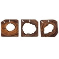 thumbnail image 6 of Uttermost Adlai Contemporary Wood Wall Art in Coffee Brown (Set of 6), 6 of 8