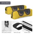 thumbnail image 4 of Easygdp Smiling With Sunglasses para Estuche de Lápices de Cuero, Estuche de Papelería de Cuero, Estuche de Gran Capacidad con Cremallera, 4 of 7