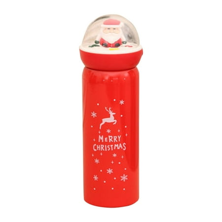 

Wefuesd water bottlesChristmas Heat Preservation Stainless Steel Vacuum Heat Preservation Mug Cup 380ml blender bottles