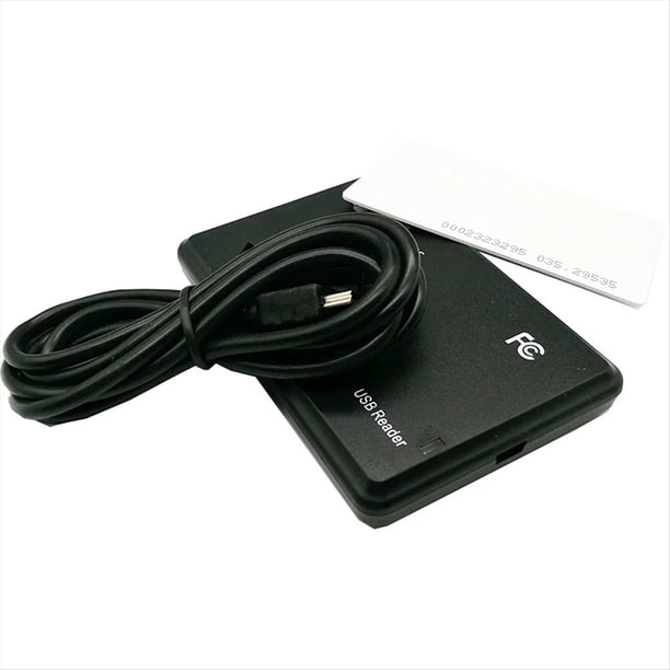 Lector de Tarjetas Inteligentes RFID con Puerto USB, Tarjeta IC de 13,56 MHz, Sensibilidad Sin Contacto, Compatible con Linux