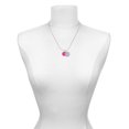 thumbnail image 2 of Delight Jewelry Silver-tone Small Hot Pink Enamel Disc - Engraved Congrats Class of 2026 Charm Necklace, 18", 2 of 4
