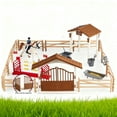 thumbnail image 6 of Horse Stable Playset with Rider & Horses - Toy Figures for Boys &  Girls, Ages 3-8, 6 of 8